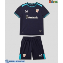 Fotballdrakt Barn Athletic Bilbao Bortedraktsett 2025-26 Kortermet (+ Korte bukser)